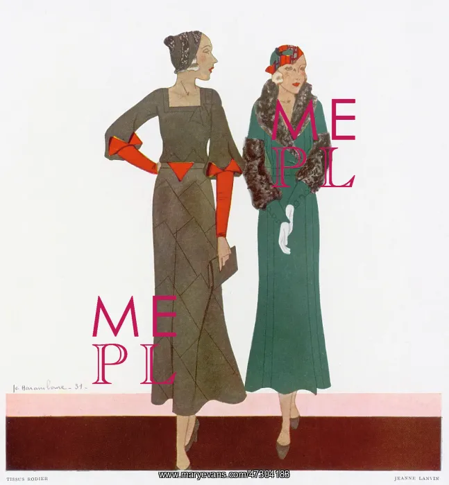 : Dresses by Lanvin 1931 : Dresses by Lanvin 1931