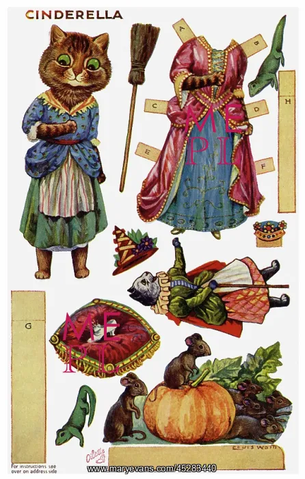 : Dressing doll. Cinderella : Dressing doll. Cinderella