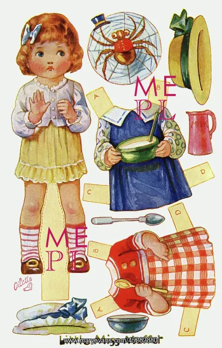 : Dressing doll. Little Miss Muffett : Dressing doll. Little Miss Muffett