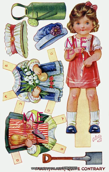 : Dressing doll. Mary Mary Quite Contrary : Dressing doll. Mary Mary Quite Contrary