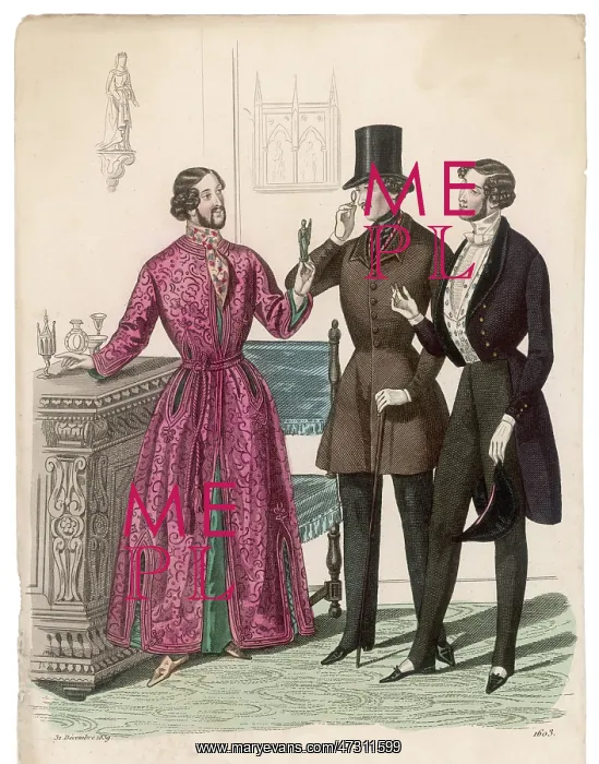 : Dressing Gown 1839 : Dressing Gown 1839