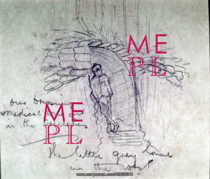 : Our Dressing and Medical Dug-out in the trenches : Our Dressing and Medical Dug-out in the trenches