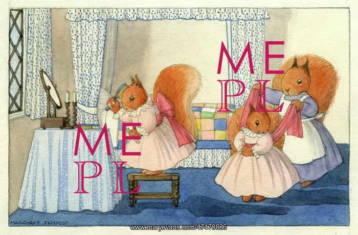 : Dressing for the Party ? three squirrels : Dressing for the Party ? three squirrels