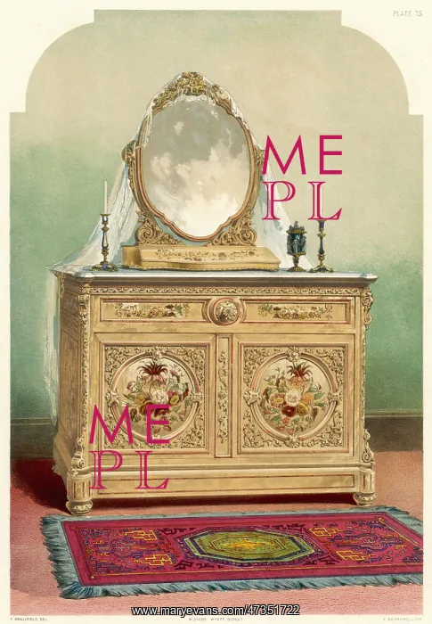 : DRESSING TABLE 1851 : DRESSING TABLE 1851
