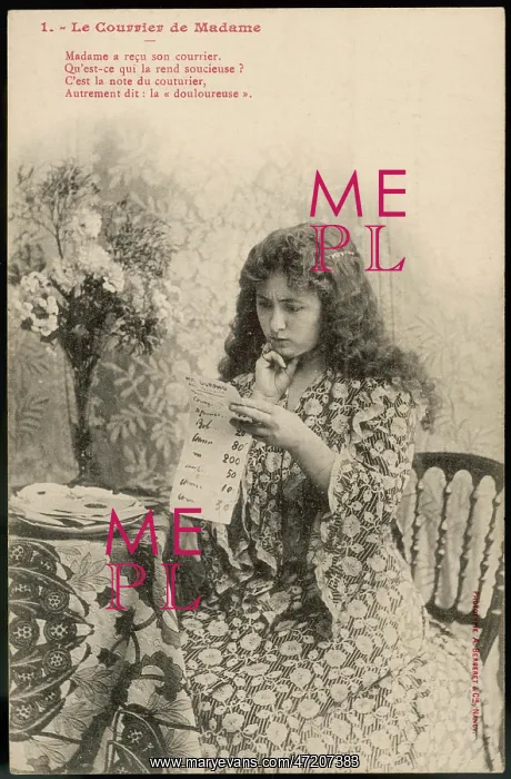  : DRESSMAKER'S BILL