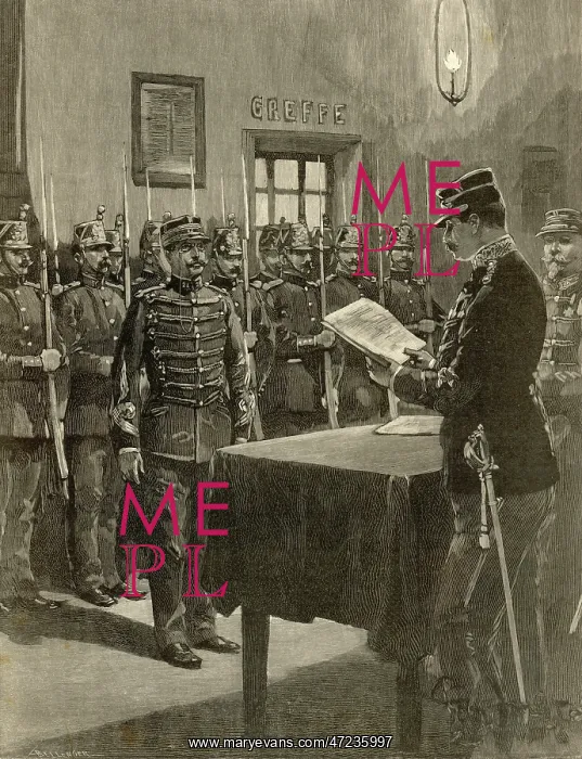 : Dreyfus Charged - 1894 : Dreyfus Charged - 1894