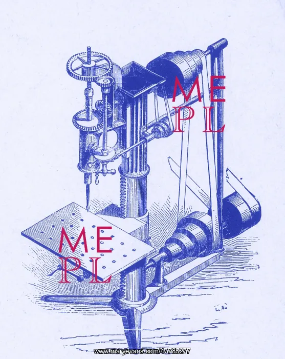 : Drill Press, 19th Century : Drill Press, 19th Century