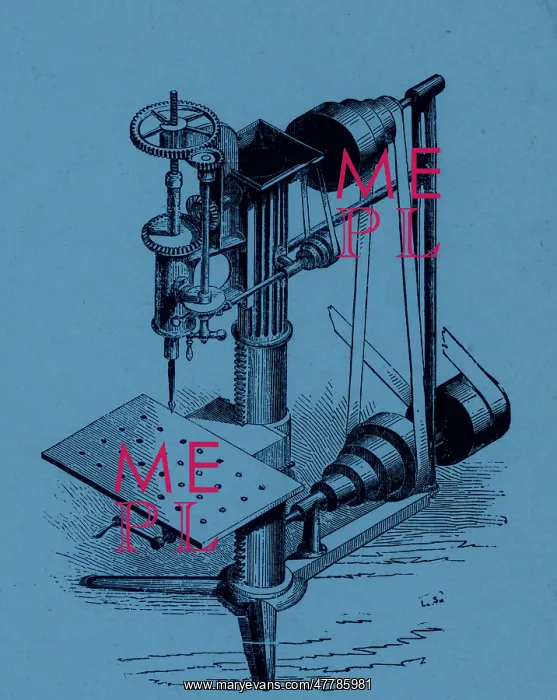 : Drill Press, 19th Century : Drill Press, 19th Century