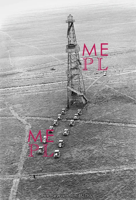: Drilling rig relocation, 1967 : Drilling rig relocation, 1967