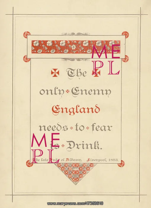 : DRINK - ENGLAND'S ENEMY : DRINK - ENGLAND'S ENEMY