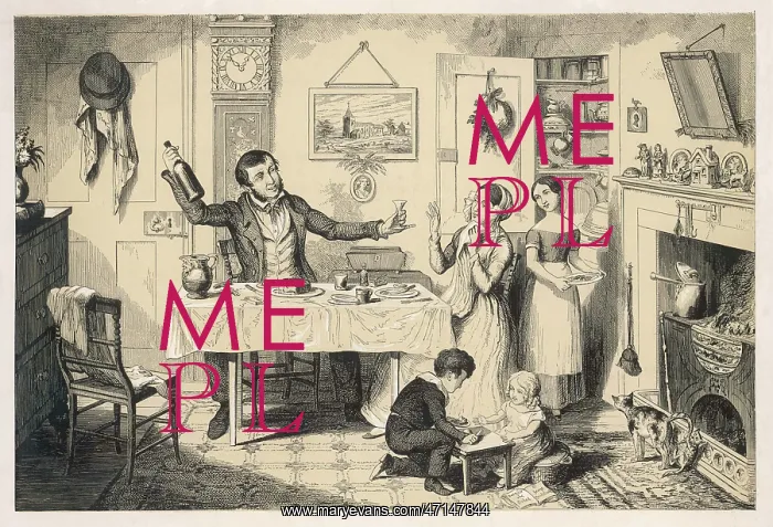 : Drinking with the meal for the first time. Temperance : Drinking with the meal for the first time. Temperance