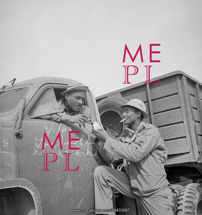 : Drivers of a U.S. Army truck convoy stops : Drivers of a U.S. Army truck convoy stops