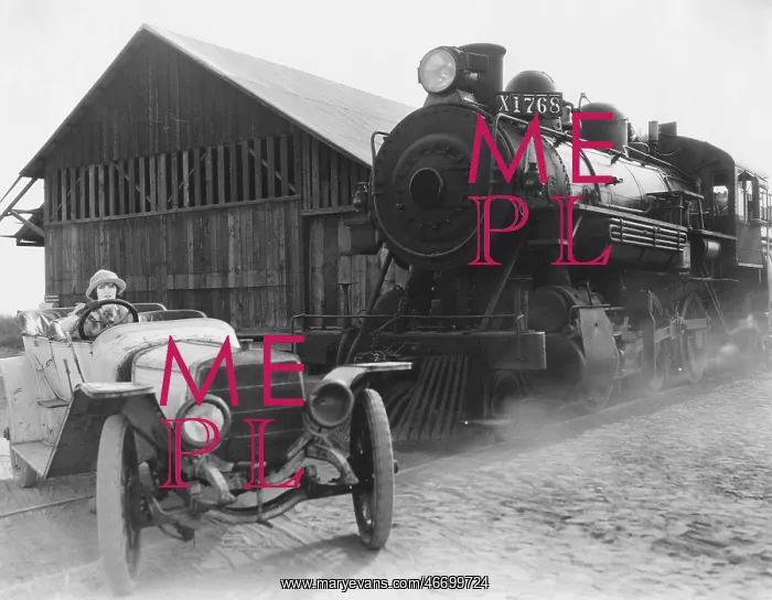  : Driving in front of oncoming train