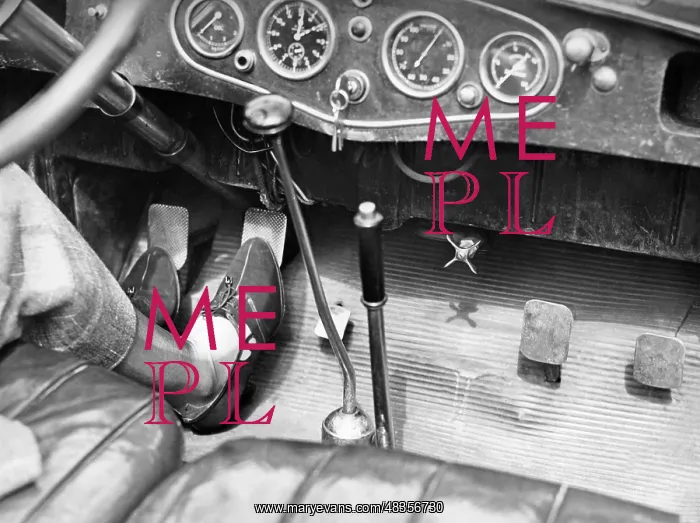 : Driving school car, 1936 : Driving school car, 1936