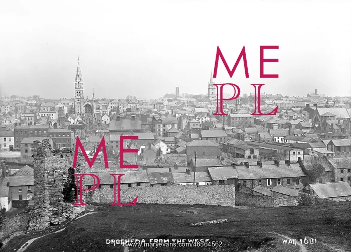 : Drogheda from the West : Drogheda from the West