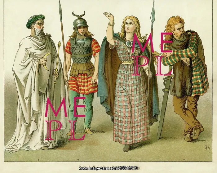  : Druid, Boadicea and British chieftainess