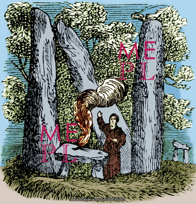 : Druid Performing Ritual : Druid Performing Ritual