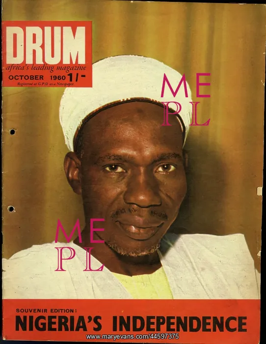: Drum Magazine cover : Drum Magazine cover