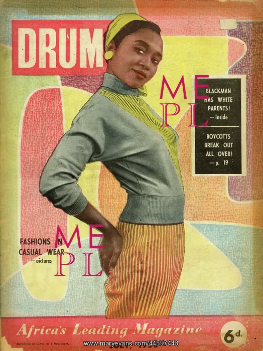 : Drum Magazine cover : Drum Magazine cover