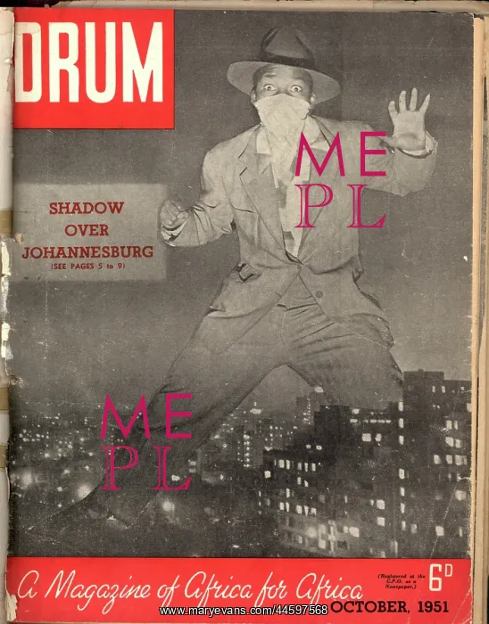 : Drum Magazine cover : Drum Magazine cover