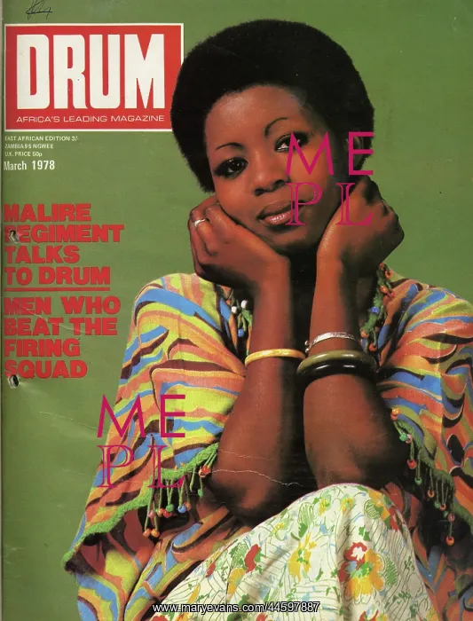 : Drum Magazine cover : Drum Magazine cover