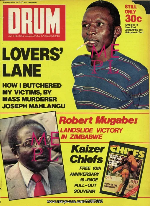 : Drum Magazine cover : Drum Magazine cover