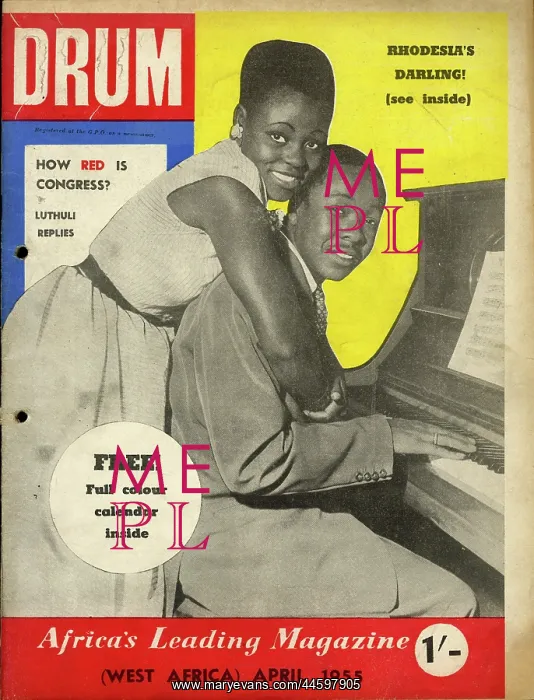 : Drum Magazine cover : Drum Magazine cover