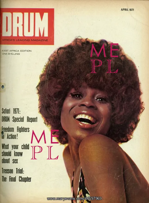 : Drum Magazine cover : Drum Magazine cover