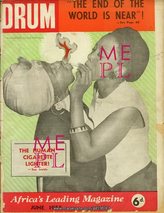 : Drum Magazine cover : Drum Magazine cover