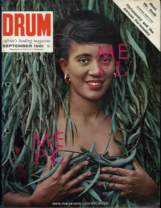 : Drum Magazine cover : Drum Magazine cover