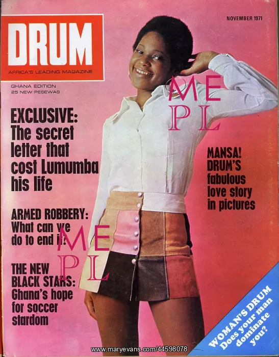 : Drum Magazine cover : Drum Magazine cover
