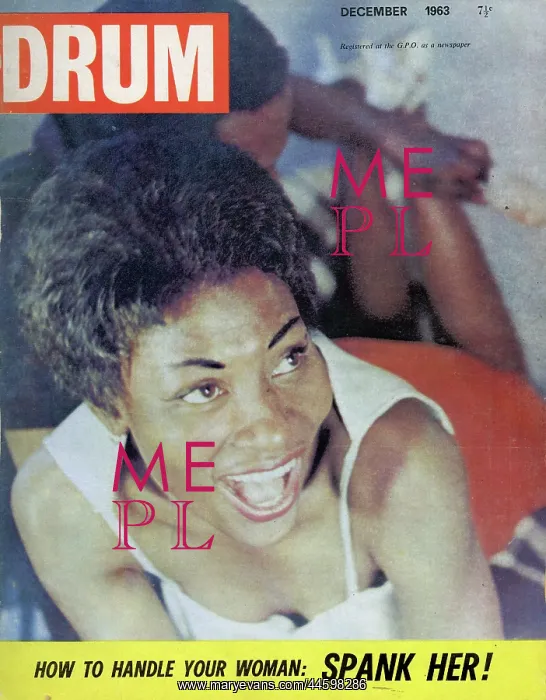 : Drum Magazine cover : Drum Magazine cover