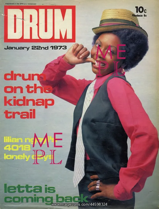 : Drum Magazine cover : Drum Magazine cover