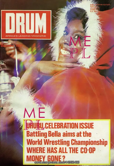 : Drum Magazine cover : Drum Magazine cover