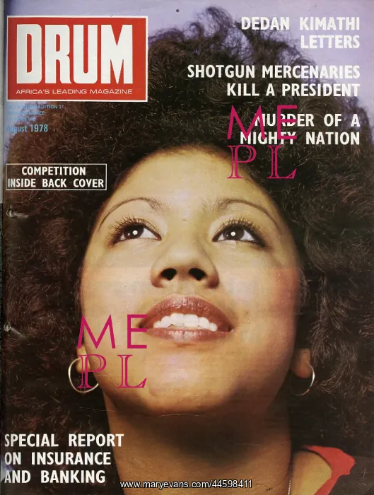 : Drum Magazine cover : Drum Magazine cover