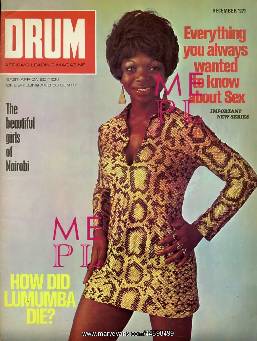 : Drum Magazine cover : Drum Magazine cover