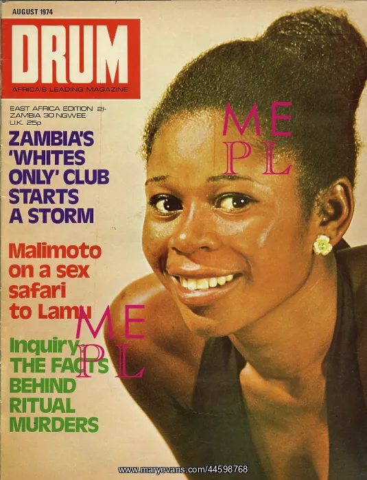 : Drum Magazine cover : Drum Magazine cover