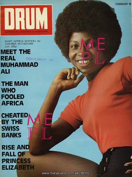 : Drum Magazine cover : Drum Magazine cover