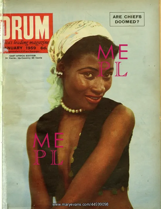 : Drum Magazine cover : Drum Magazine cover