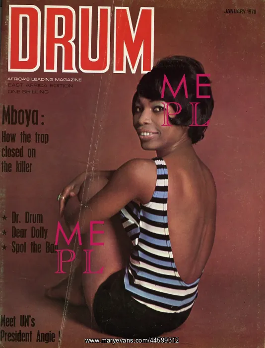 : Drum Magazine cover : Drum Magazine cover