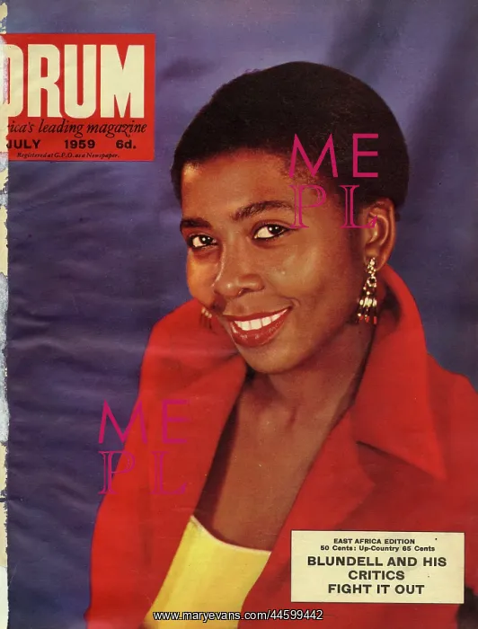 : Drum Magazine cover : Drum Magazine cover