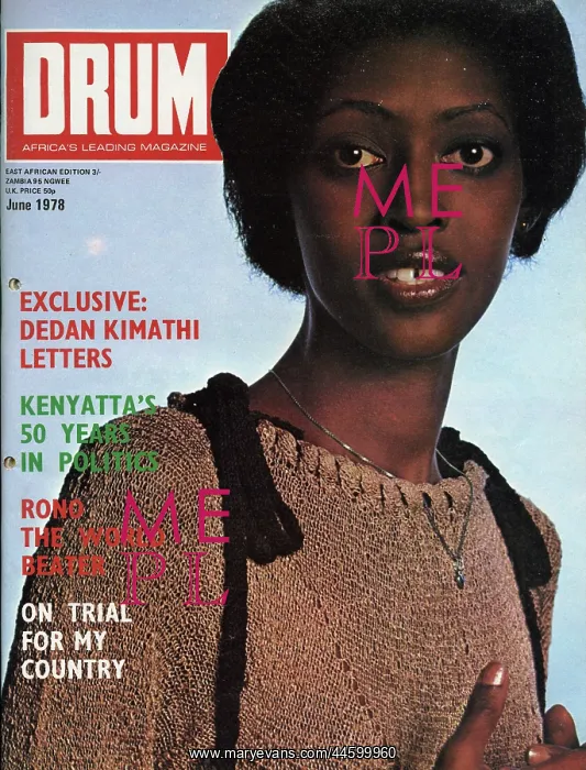 : Drum Magazine cover : Drum Magazine cover