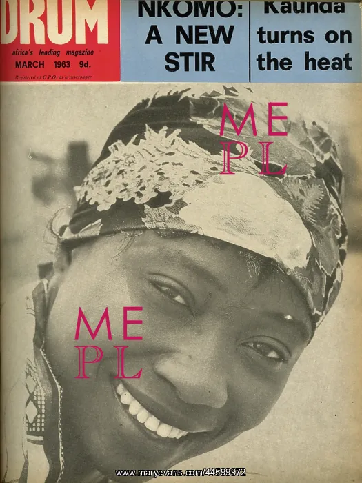 : Drum Magazine cover : Drum Magazine cover