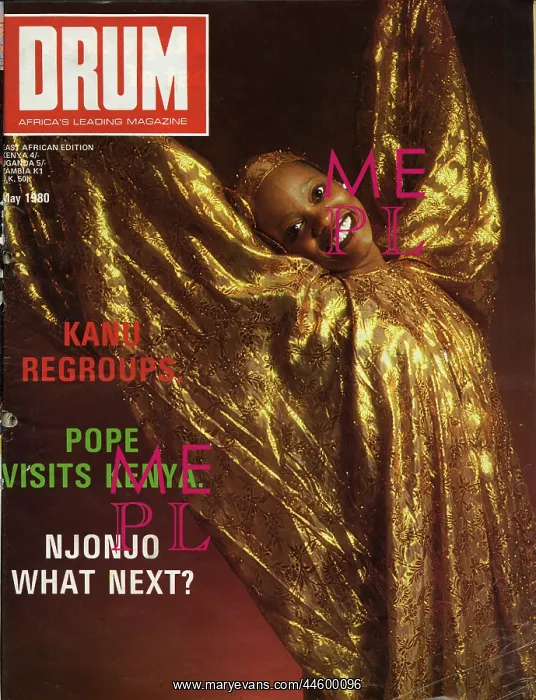 : Drum Magazine cover : Drum Magazine cover