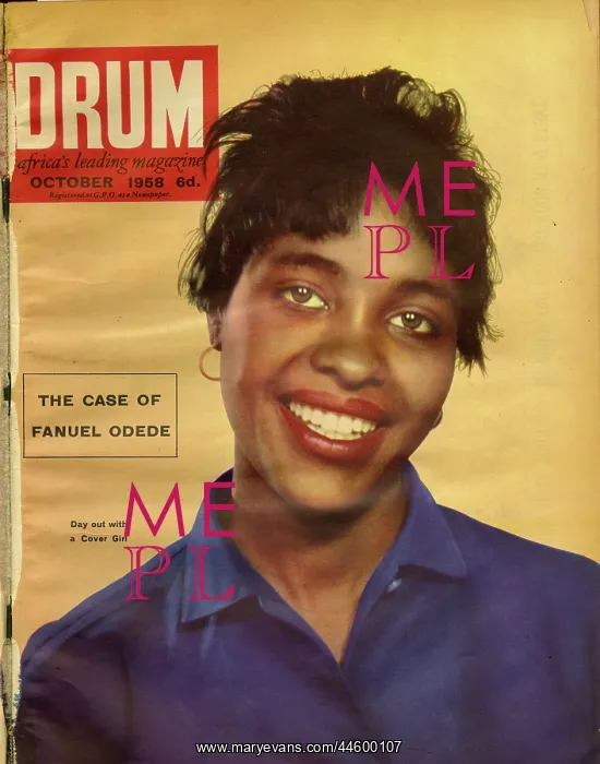: Drum Magazine cover : Drum Magazine cover