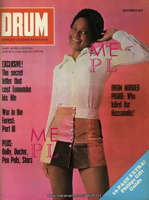 : Drum Magazine cover : Drum Magazine cover