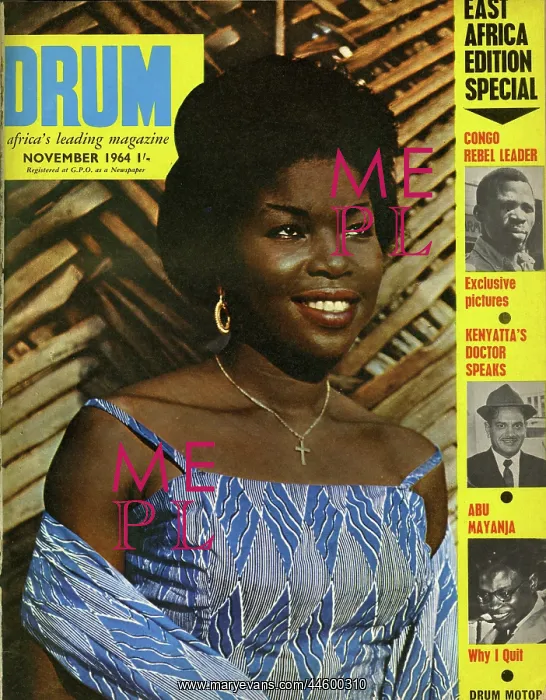 : Drum Magazine cover : Drum Magazine cover
