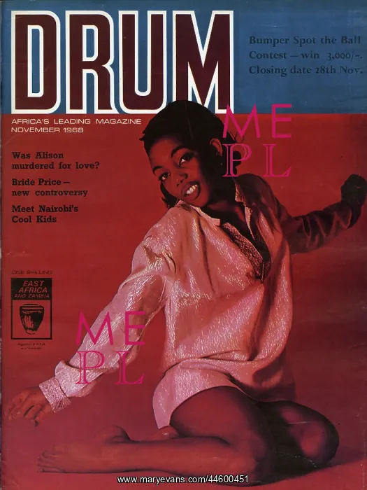 : Drum Magazine cover : Drum Magazine cover