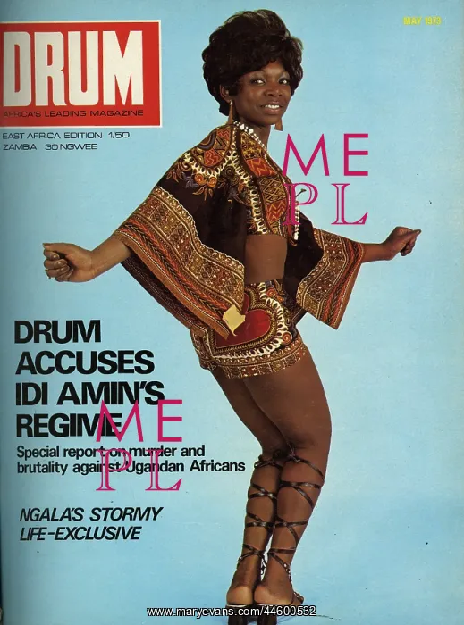 : Drum Magazine cover : Drum Magazine cover