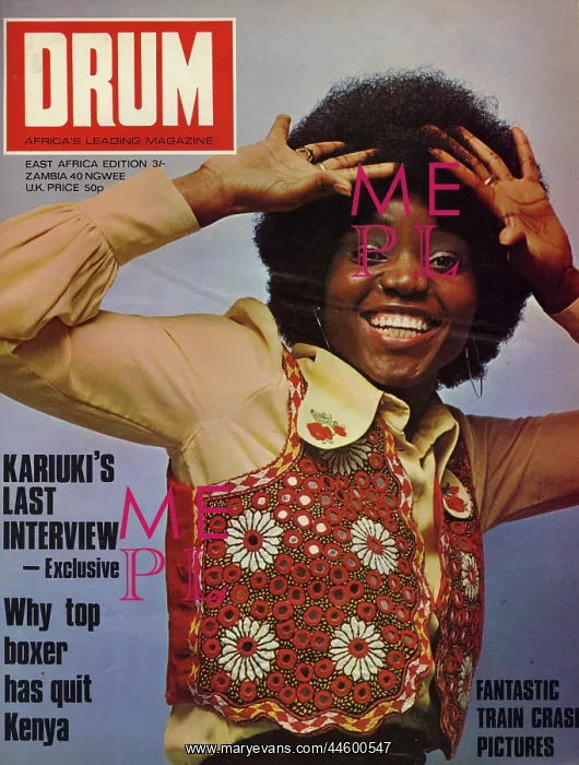 : Drum Magazine cover : Drum Magazine cover